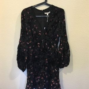 WAYF Dresses - New WAYF *V neck* Bennet Velvet Shift Mini Dress WAYF Dresses - New WAYF *V neck* Bennet Velvet Shift Mini Dress